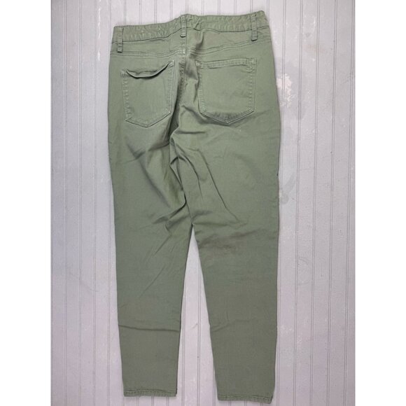 Jessica Simpson Size 4 Womens Jeans Hi Rise Skinny Ankle Stretch Green - Picture 5 of 5